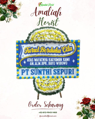 Papan Bunga Duka di Tobololo